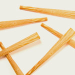 Six pre-rolled cones by Field Trip, showcasing a range of sunny colors for a cheerful smoking session.