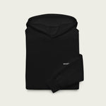 Black Session Goods Hoodie featuring a clean wordmark logo on the chest.