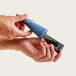 Session's Indigo Blue Pipe: Smoking in Serene Style.