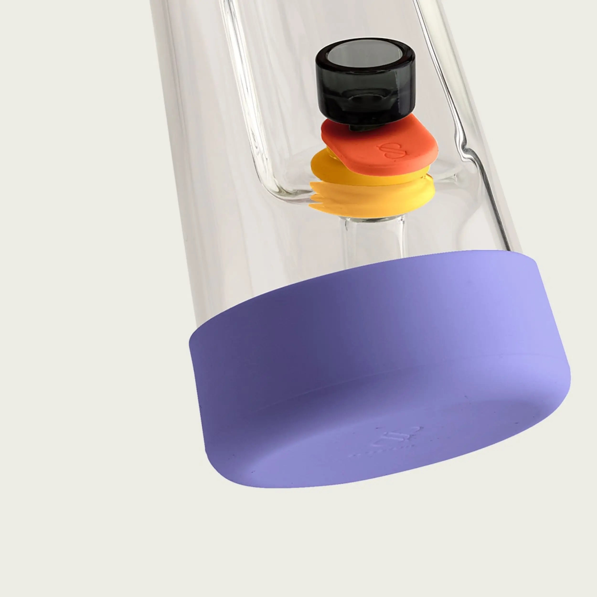 session goods bong is made from heat tempered borosilicate glass, and has extra protection with silicone footer, and comes with extra parts