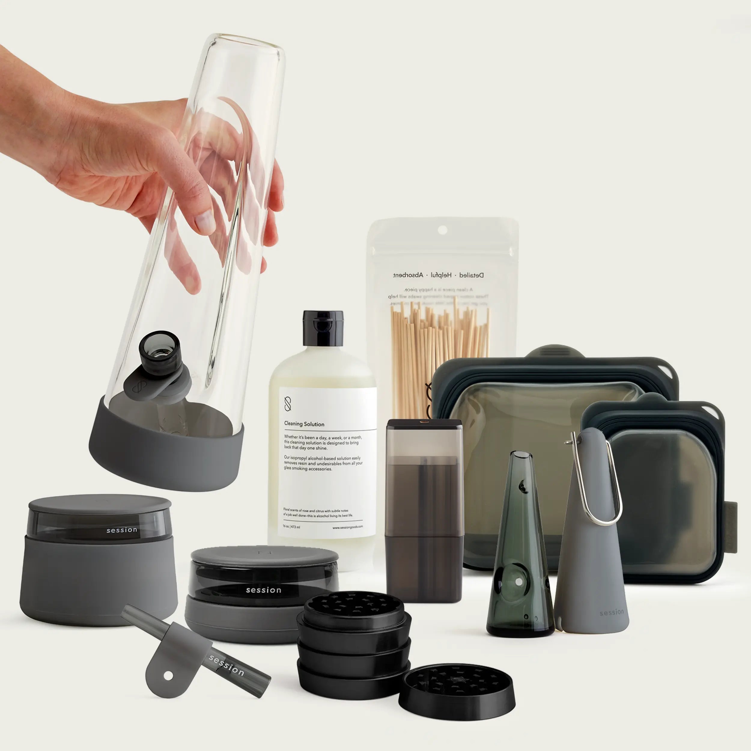 Session Goods Ultimate Bundle: Elevate Your Smoking Ritual with Premium Essentials.