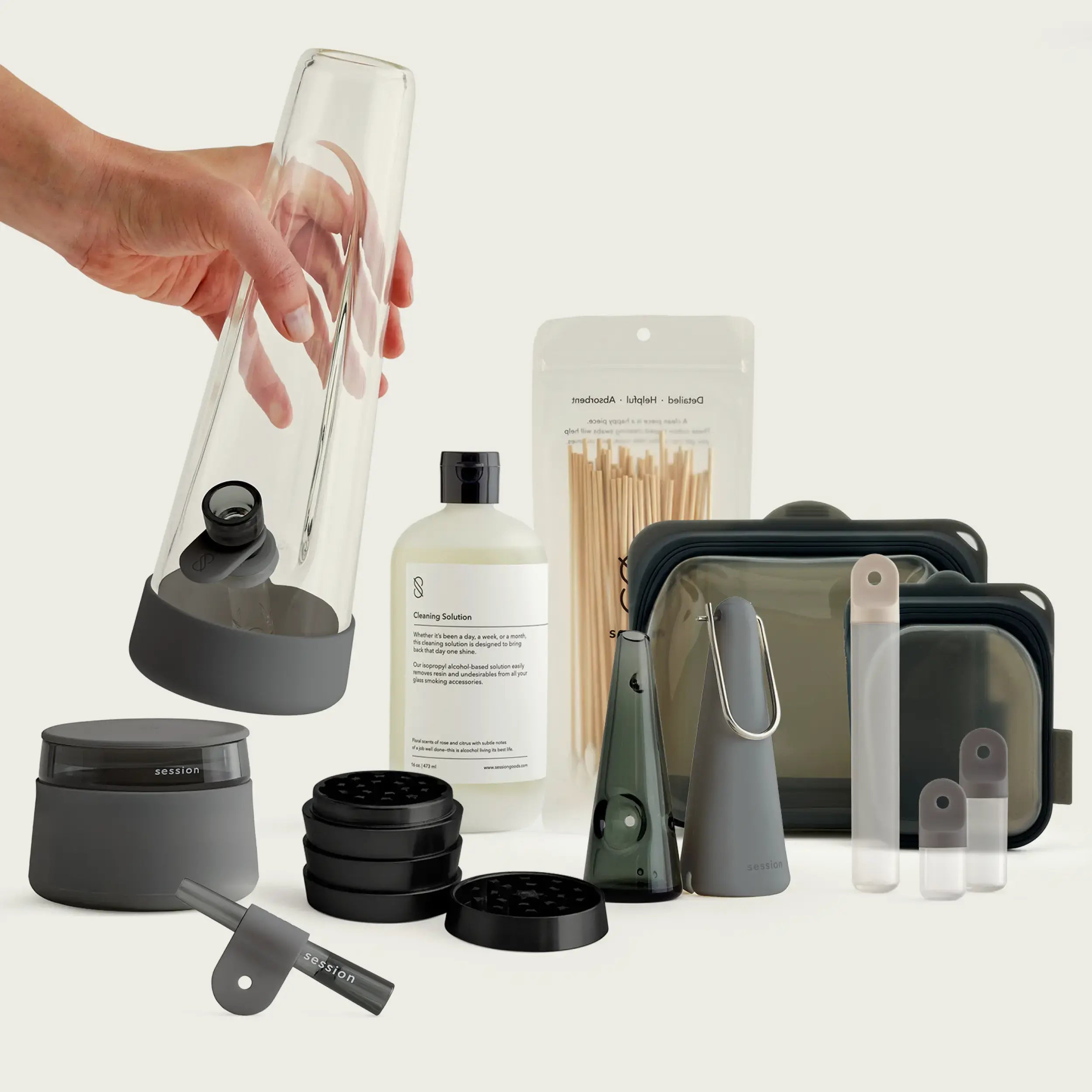 Session Goods Ultimate Bundle: Elevate Your Smoking Ritual with Premium Essentials.