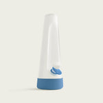 Modern bong bundle with indigo silicone Cloud Bong, travel pipe, and cleaning accessories by Session Goods
