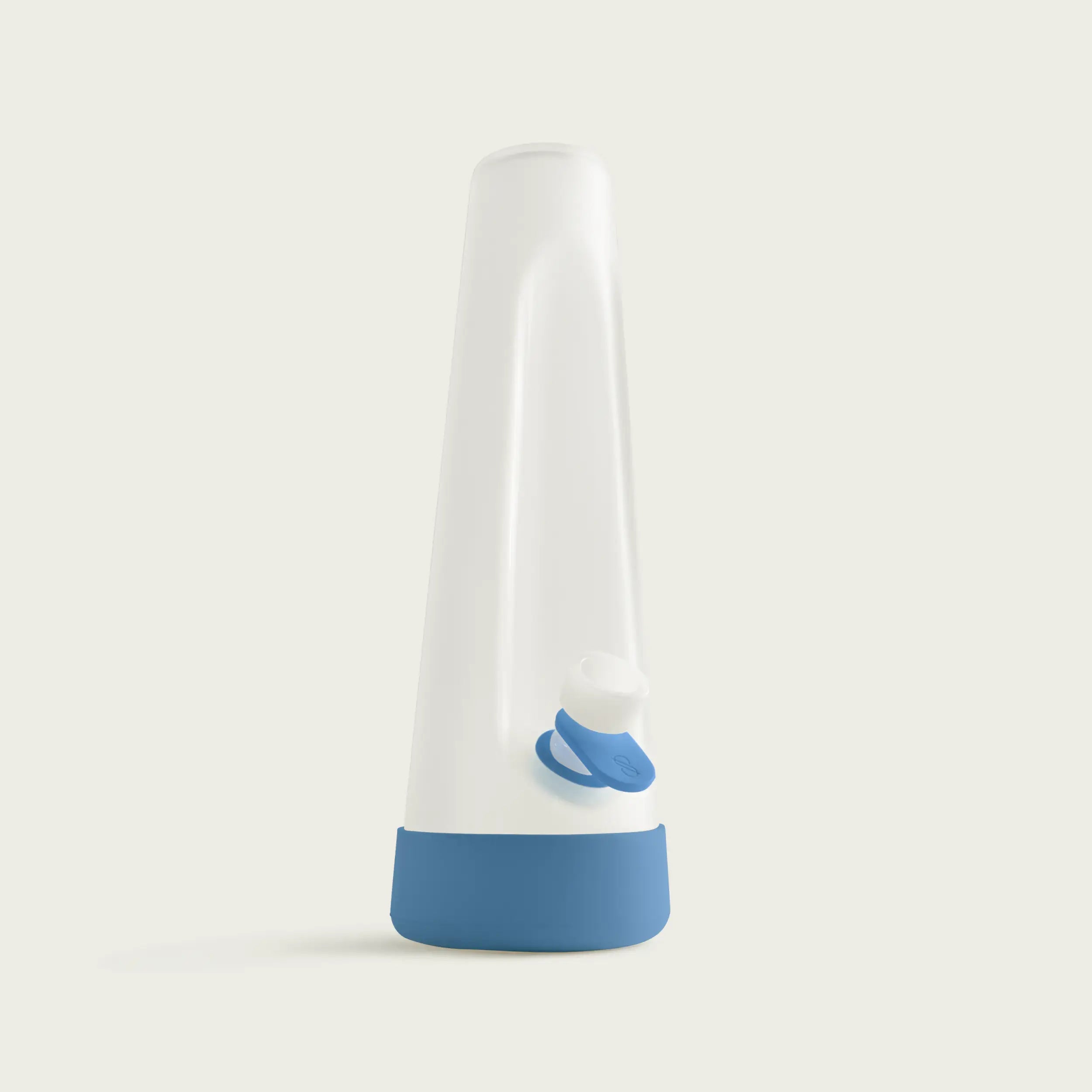 Modern bong bundle with indigo silicone Cloud Bong, travel pipe, and cleaning accessories by Session Goods