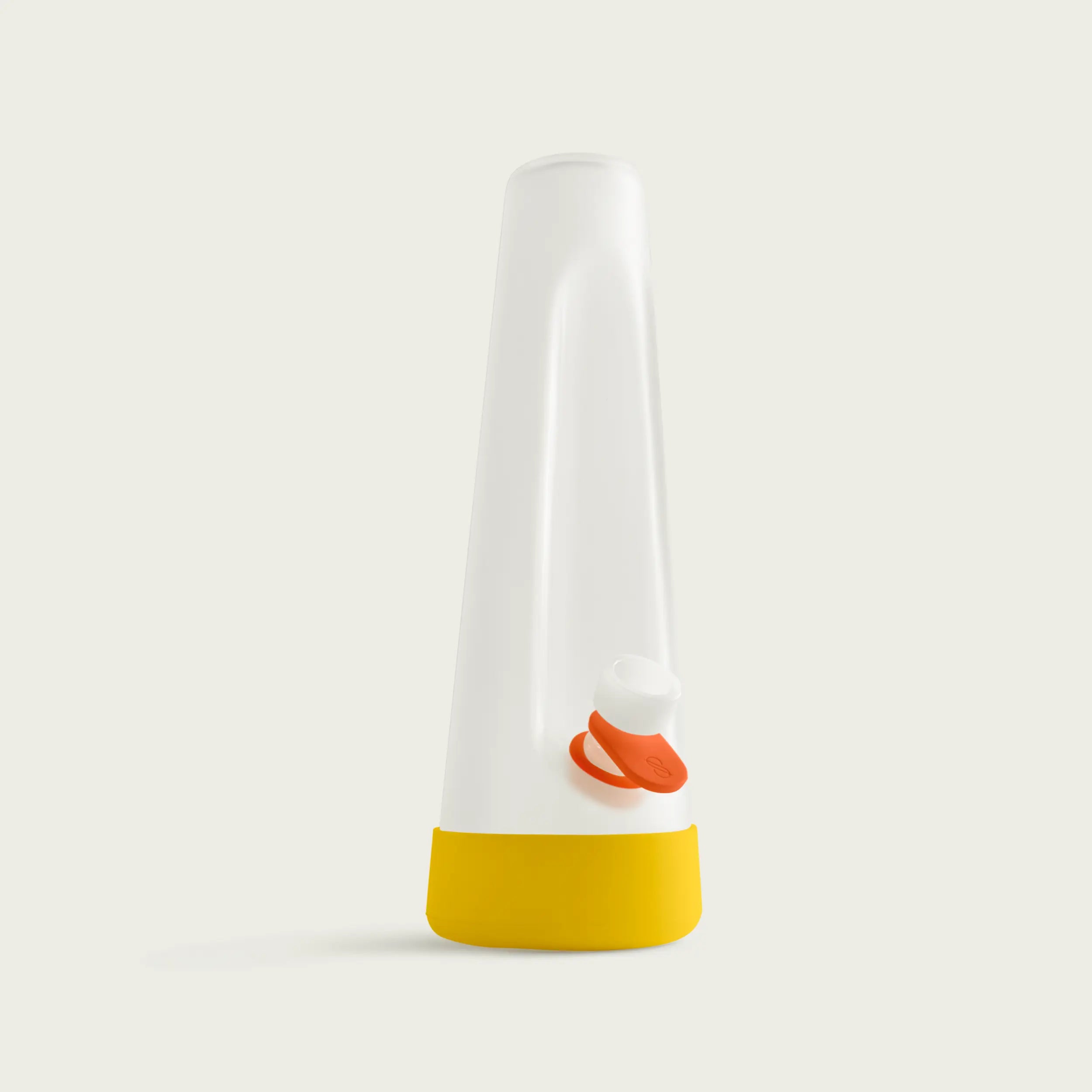 Designer Cloud Bong featuring candy corn-inspired horizon and paradise silicone accessories.