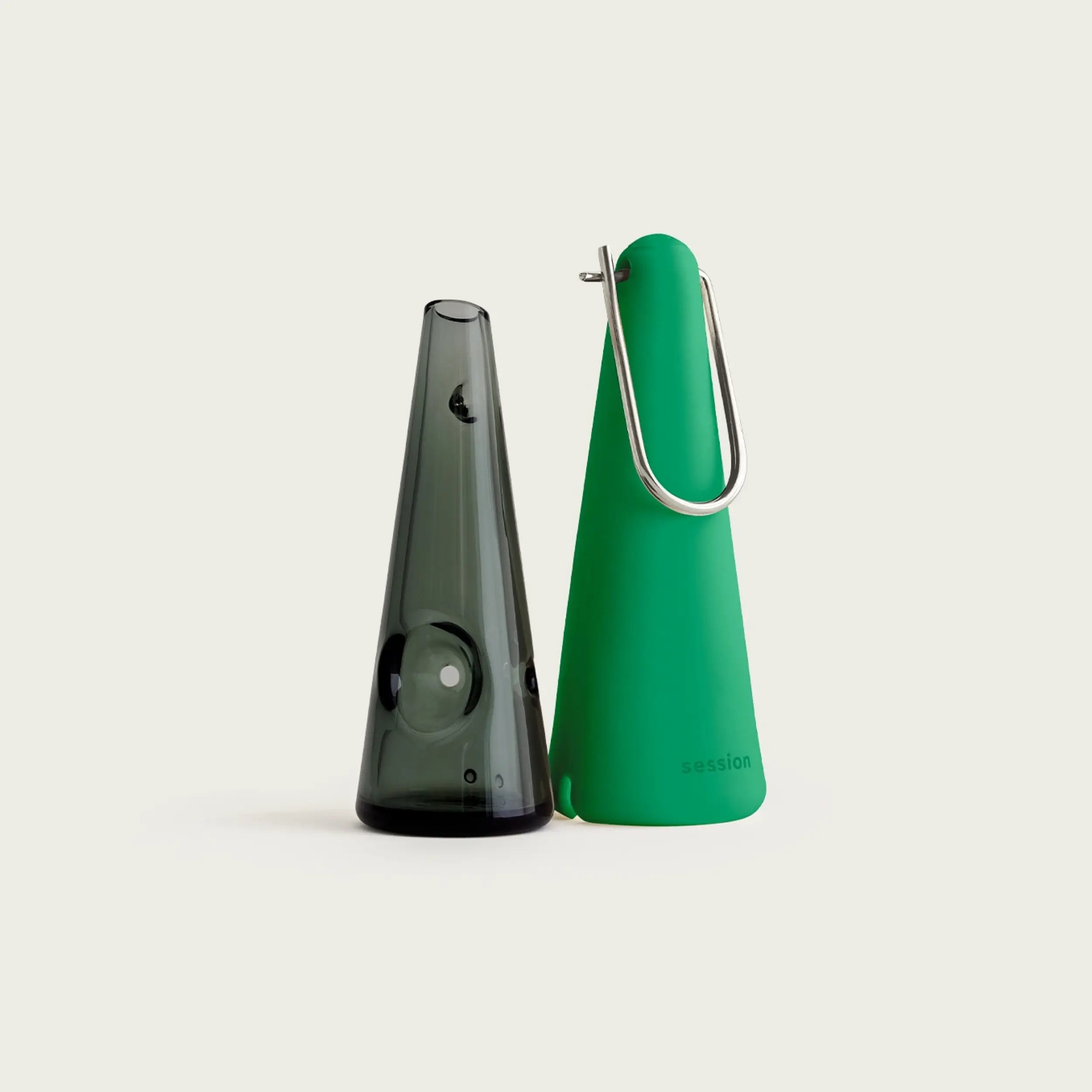 Smoking Bliss in Desire: Session's Green Pipe.