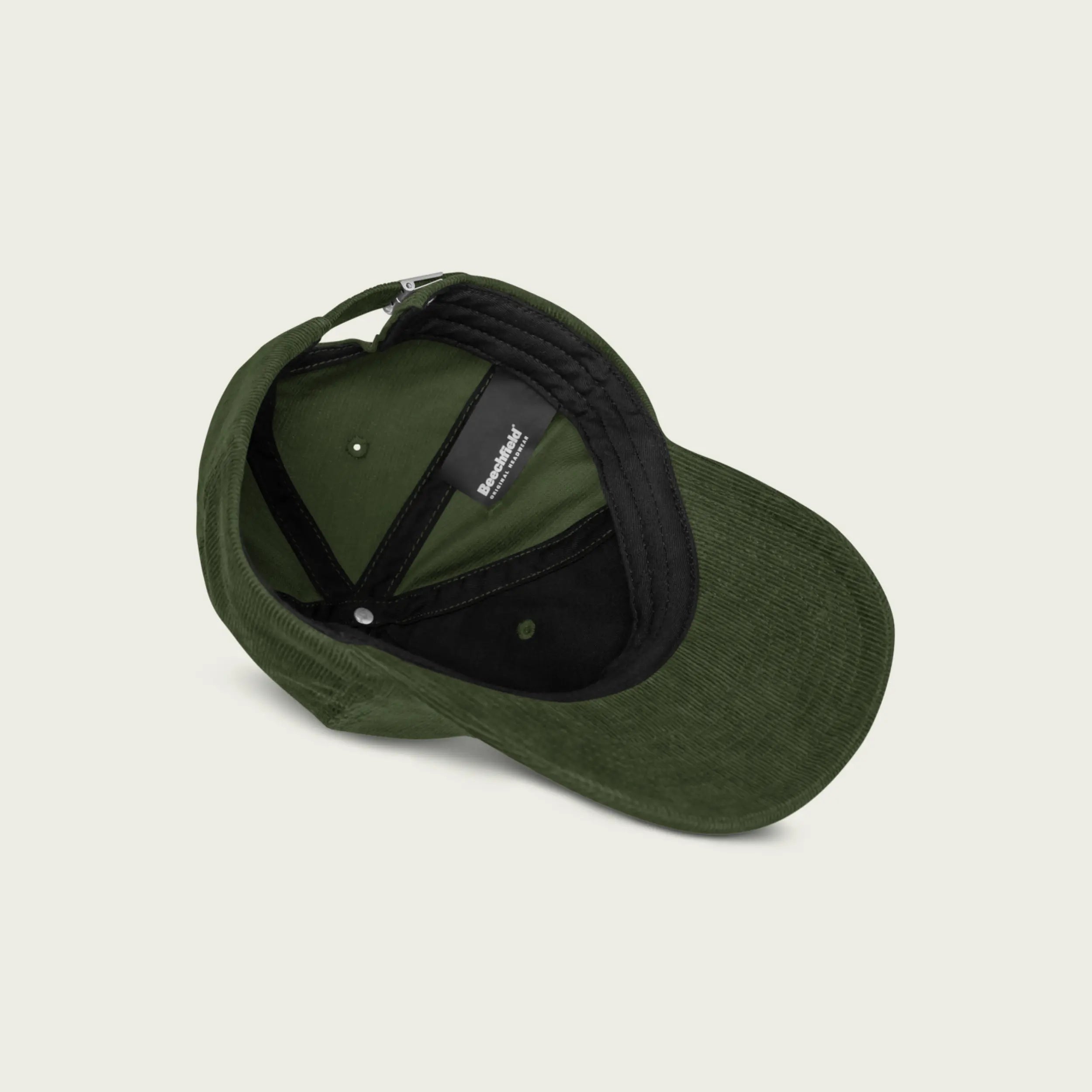 Mellowed out leisure ware with the 'Do Nothing' Green Corduroy Hat