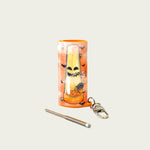 Session Halloween bundle with limited-edition lighter, festive Halloween stickers, and a Halloween bong pin.