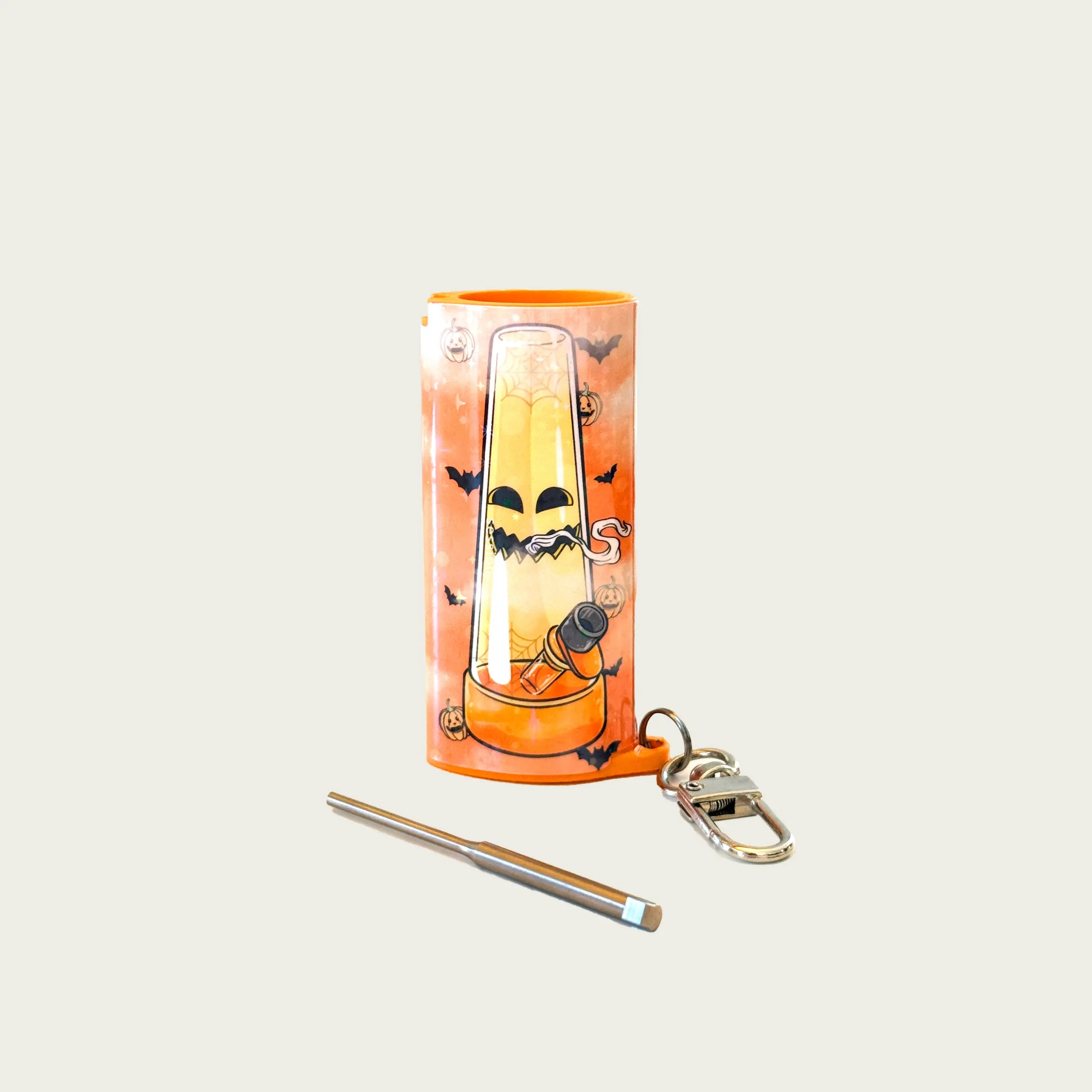 Session Halloween bundle with limited-edition lighter, festive Halloween stickers, and a Halloween bong pin.