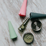 Elevate Your Smoking Style with Session's Chic Blush Pink Pipe.