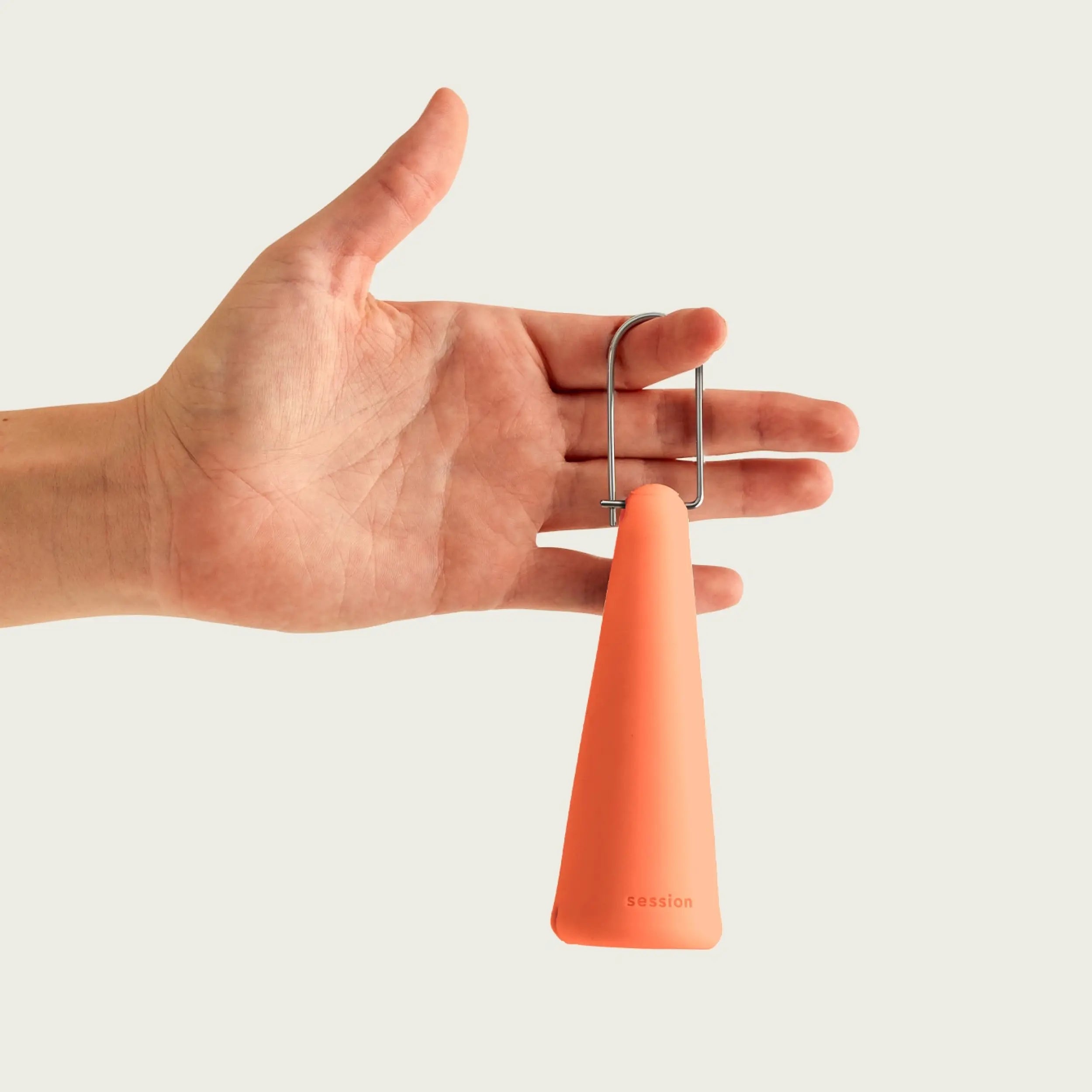 Enhance Your Session with Session Goods Silicone Sleeve in Horizon Orange.