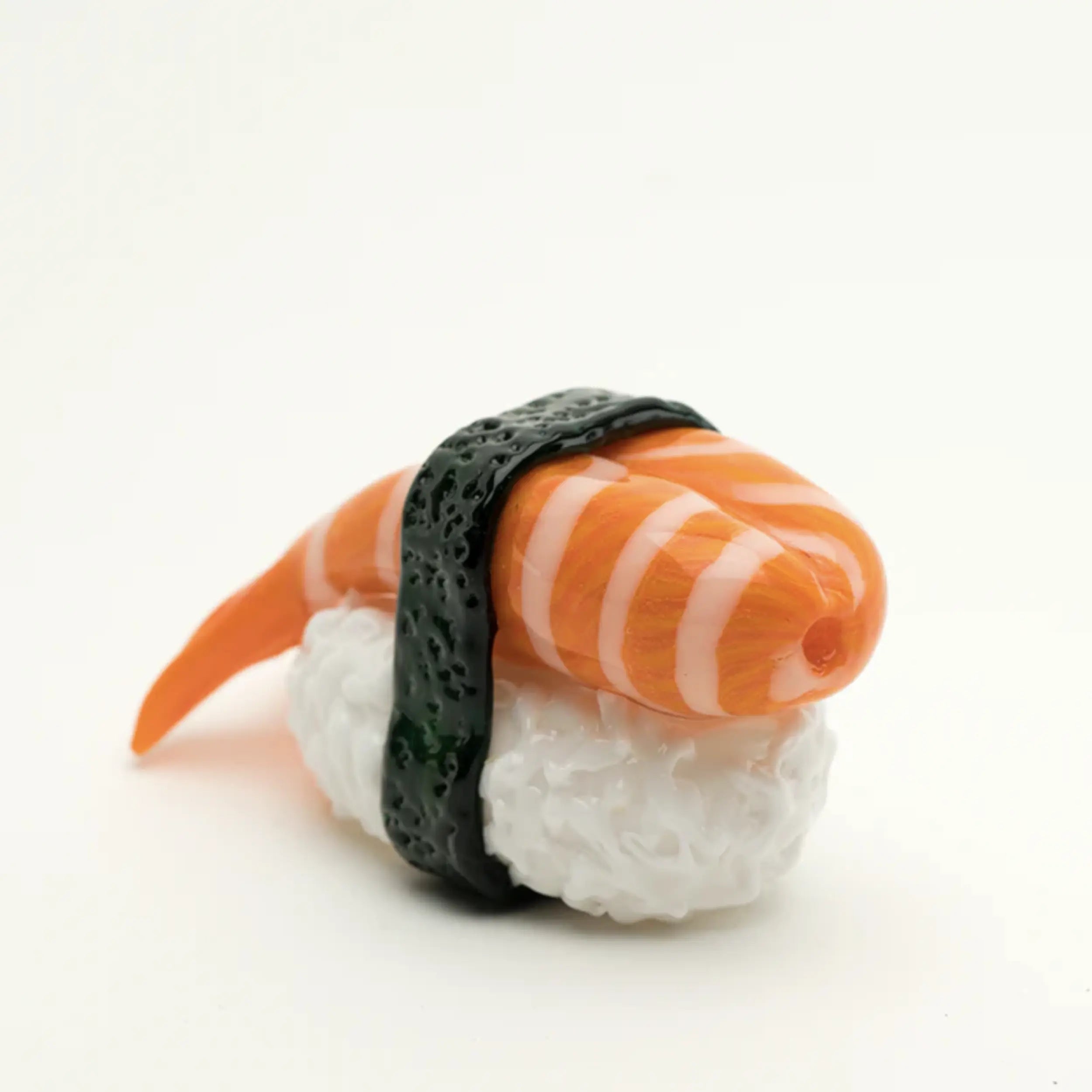 Whimsical and Colorful Shrimp Nigiri Pipe for Flavorful Sessions