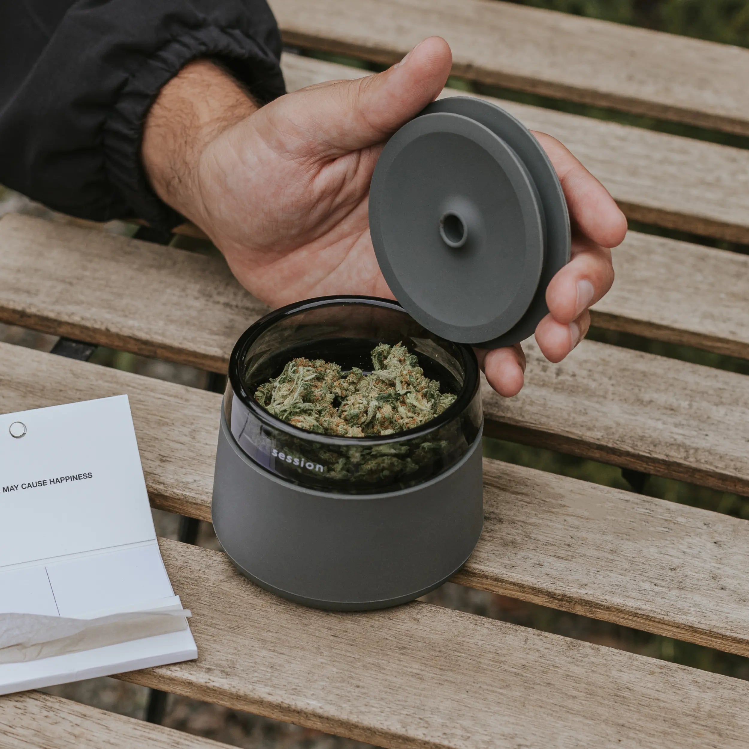 Provocative Stash Jar by Session Goods – Explore this stylish container designed to keep your items discreetly stored, adding a touch of intrigue to your collection.