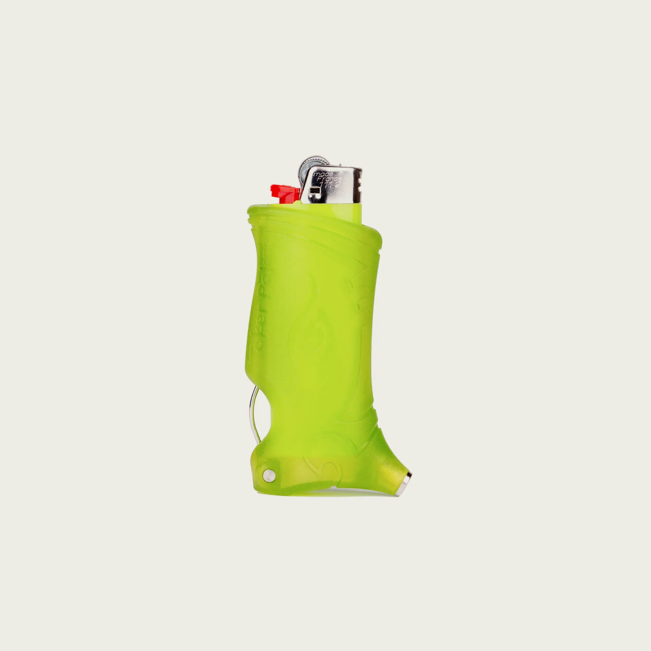 Convenient tool for smokers, featuring a glow-in-the-dark design and BIC lighter integration