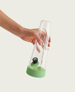 Premium glass bong with a comfortable grip and smooth hits. Celery Featured
