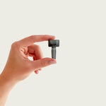 closeup of model holding a large charchaol bong bowl replacement part